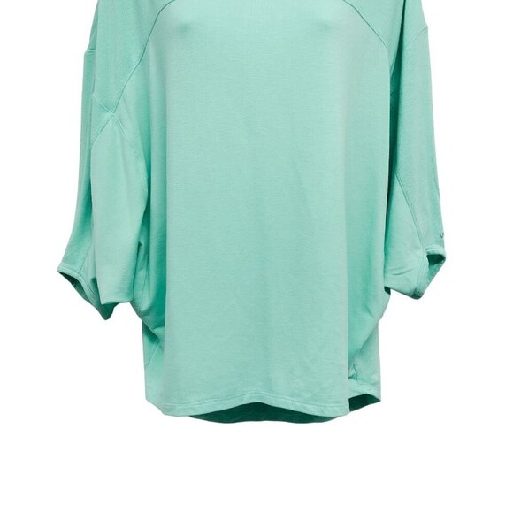 Victoria's Secret VSX Sport Oversized Dolman Sleeve Long Tee Basic Top Mint - Picture 4 of 7